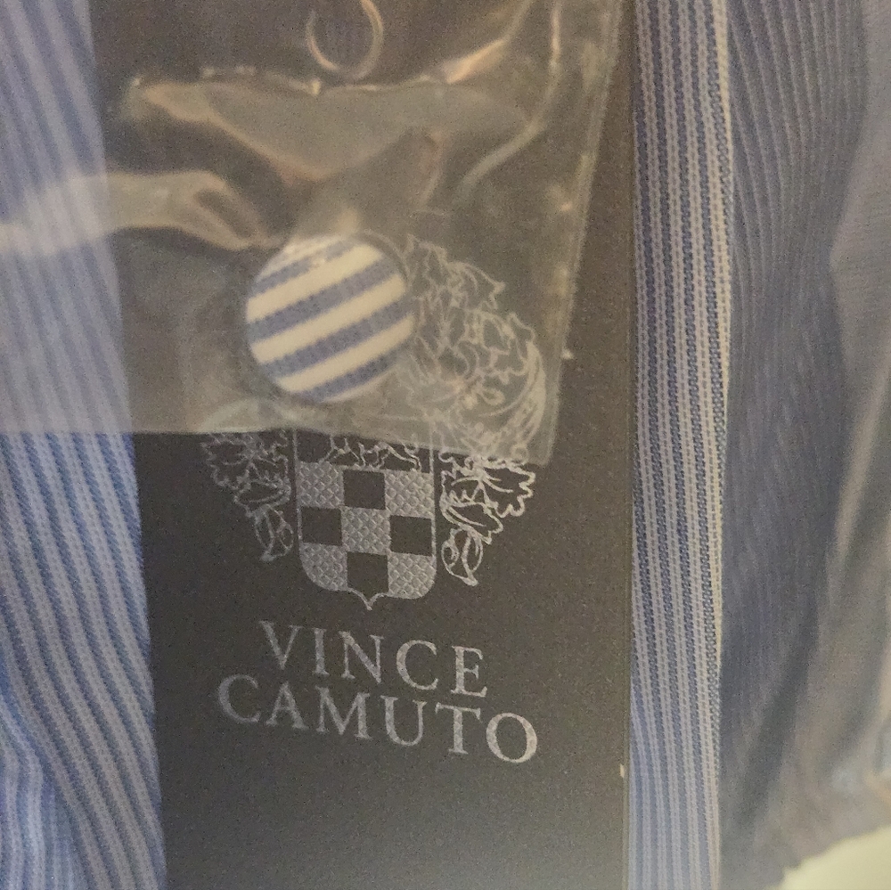 Vince Camuto Plus Size 2X Spring Shirt - 100% Cotton - Picture 3 of 9